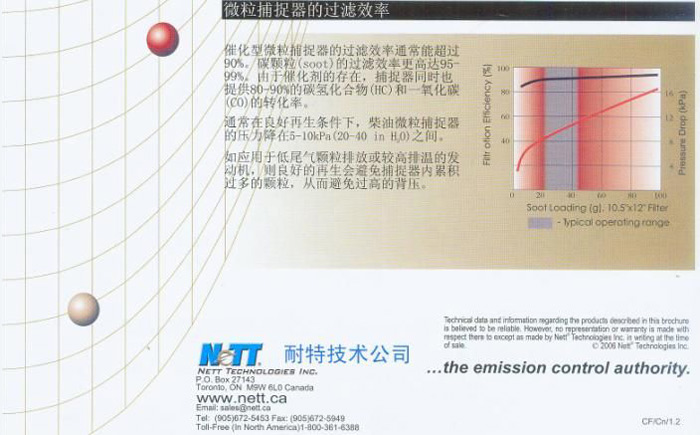 柴油尾气微粒捕捉器(DPE)